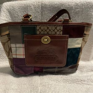 EUC - Coach Patchwork Purse